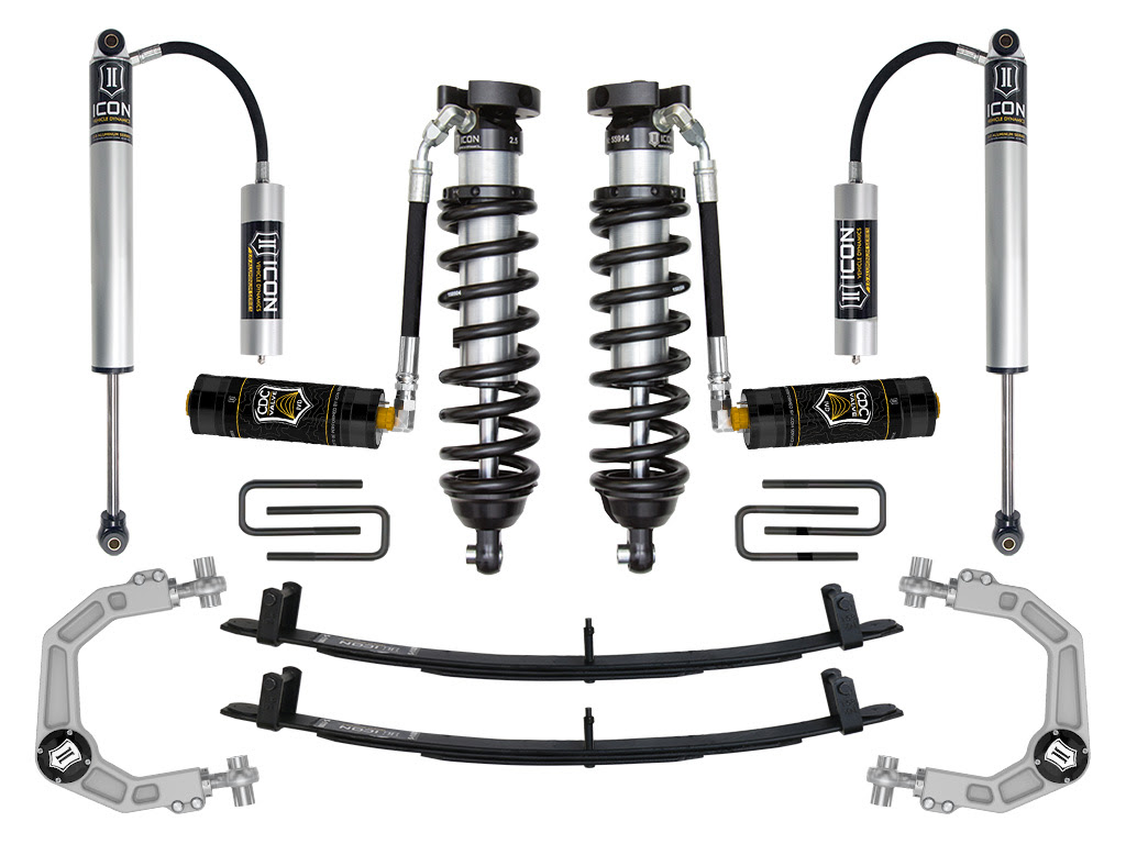 Toyota Tacoma Coilover Suspension Kit - ICON - Stage 5 with Billet Upper Control Arms - `95-`04