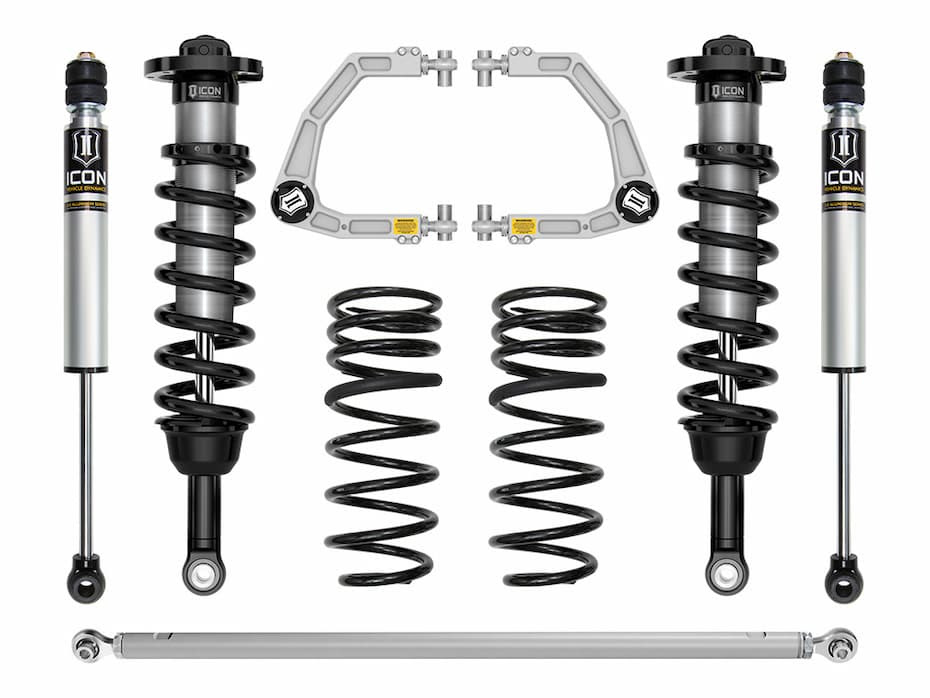 Toyota 4Runner Suspension Lift Kit - 1.25-3" - ICON - Stage 3 - Billet UCA + Track Bar- 2WD - 2025+
