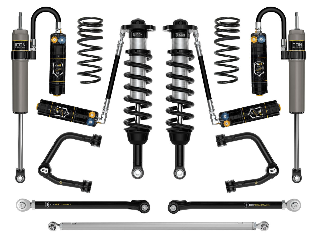 Toyota 4Runner Suspension Lift Kit - 1.25-3" - ICON - Stage 9 - Tubular UCA - 2WD - 2025+