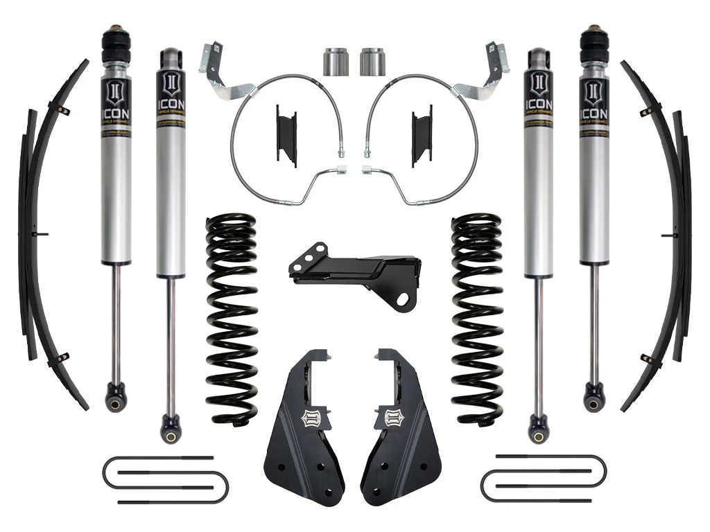 Ford F-350 Suspension Lift Kit - ICON - 4.5in Lift Stage 1 w/ Expansion Packs - 2023+