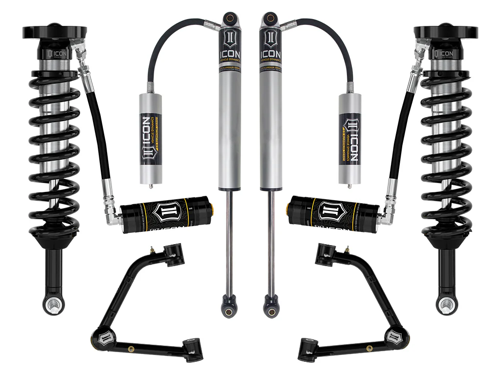 GMC Canyon Suspension Lift Kit - ICON - 2.5 Series, Stage 3, Delta Joint PRO Tubular UCA - `23-`27