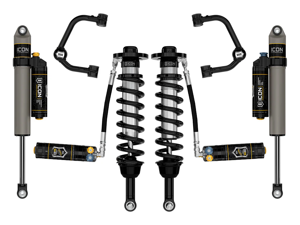 Ford F-150 Coilover Suspension Kit - ICON - 2.5 Series Stage 4 Tubular CDXS - `21-`24