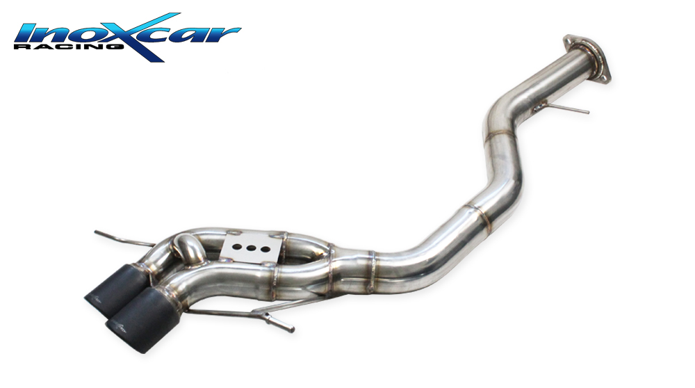 BMW 1 Series Performance Exhaust - 3.0L - Axle-Back - Non-Resonated - Black Tips - E82 135i (2007-2010)