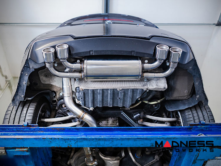 BMW 1 Series Performance Exhaust - 3.0L - Axle Back - Polished Tip - E82 M coupe (2011-2012)