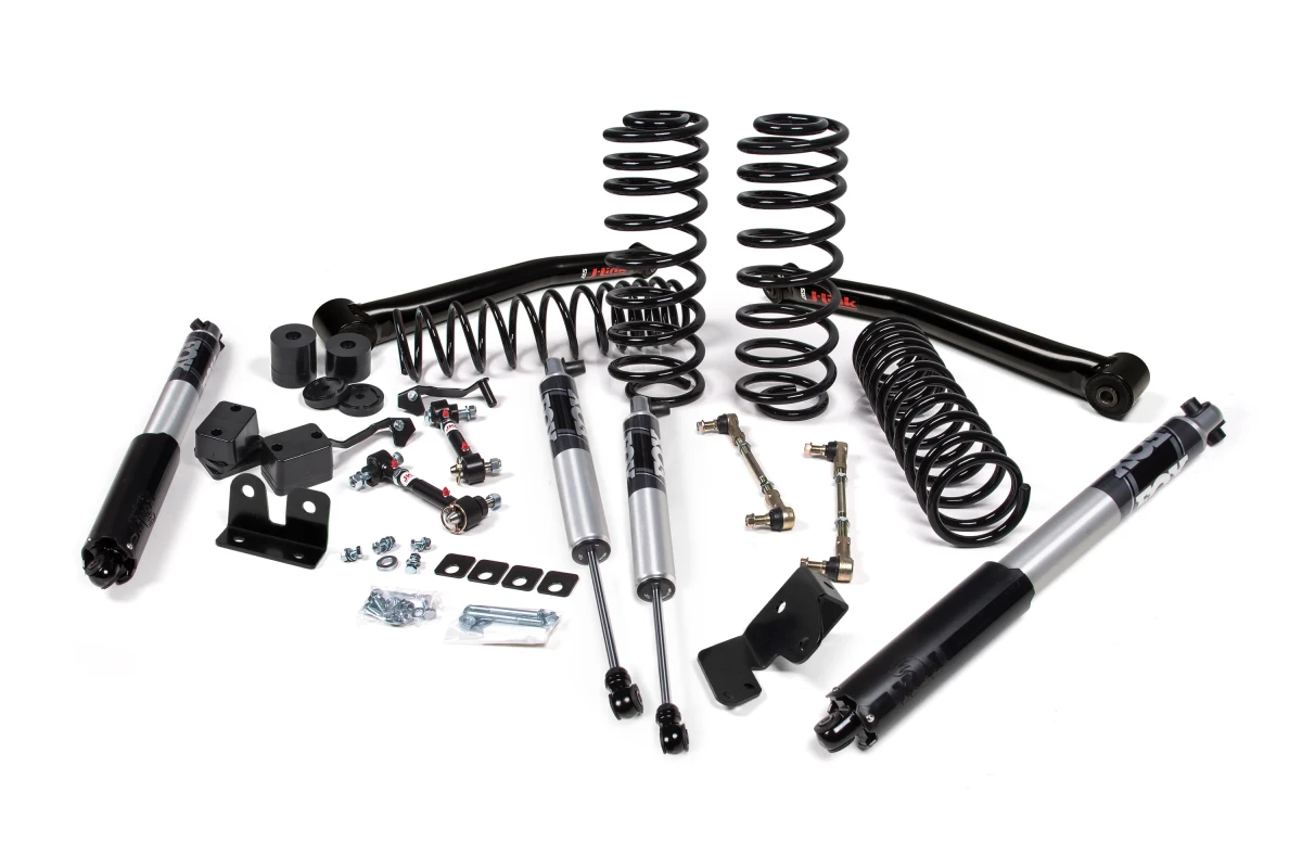 Jeep Wrangler JL Suspension Lift Kit - 1.5in - Front + Rear - JKS Manufacturing - Fox 2.5 Performance Series Shocks