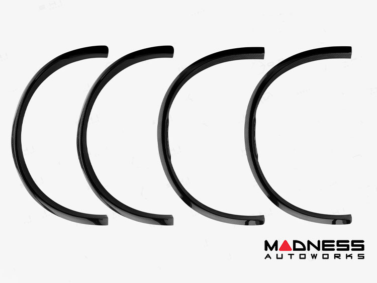 Alfa Romeo Stelvio Fender Flares - Carbon Fiber - Quadrifoglio Model