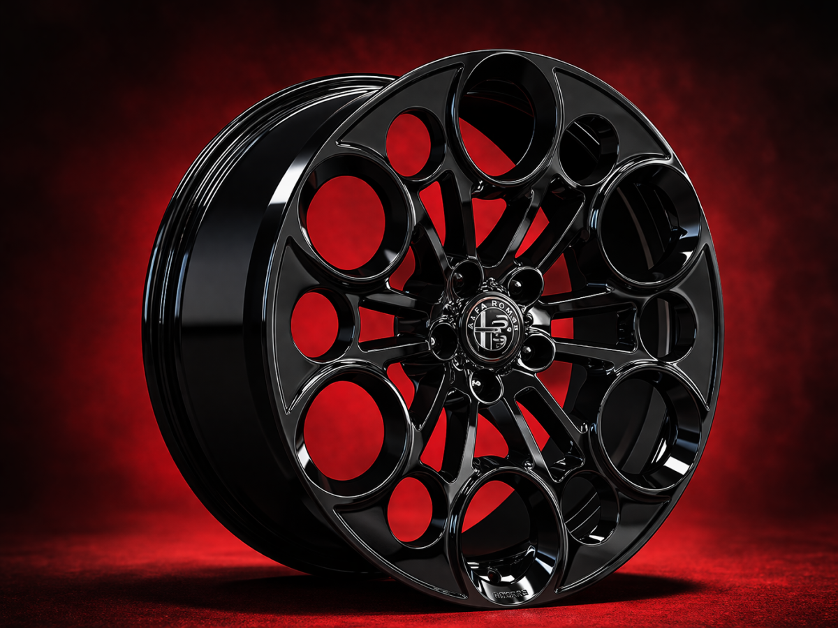 Alfa Romeo Giulia Custom Wheels - set of 4 - KuhlFX - Forged - Stradale - 20" - Gloss Black