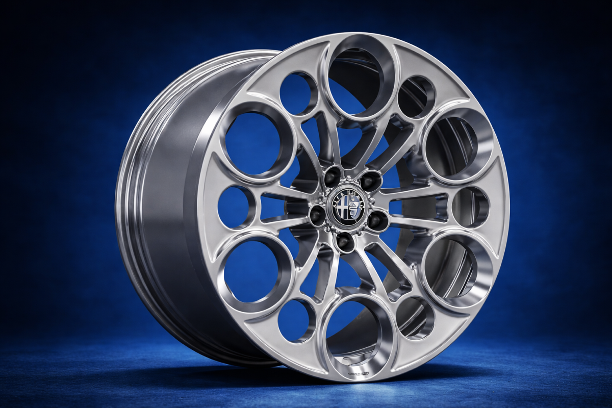 Alfa Romeo Stelvio Custom Wheels - set of 4 - KuhlFX - Forged - Stradale - 20" - Silver