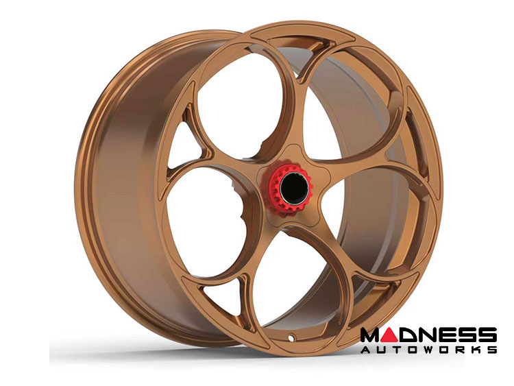 Alfa Romeo Tonale Custom Wheels - set of 4 - KuhlFX - Forged - GTAm Style - 19" - Gloss Bronze