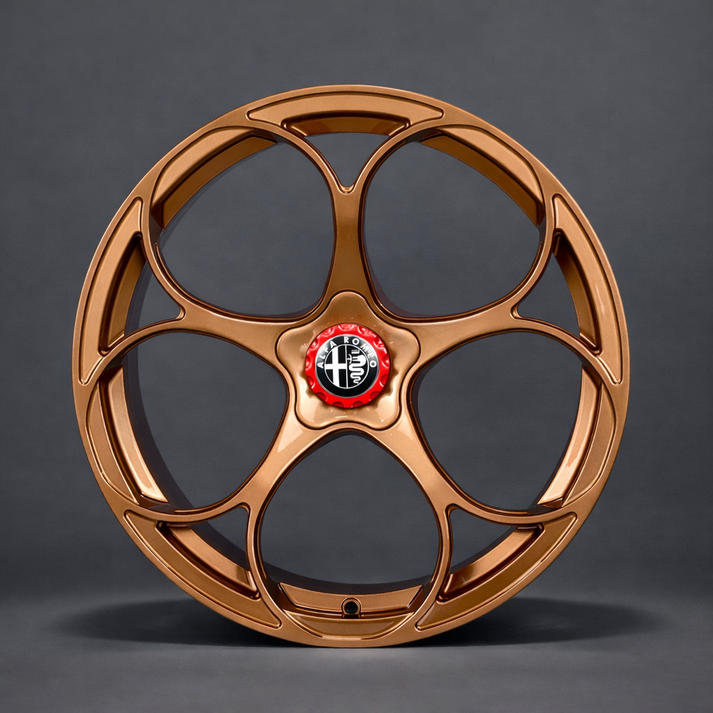 Alfa Romeo Tonale Custom Wheels - set of 4 - KuhlFX - Forged - GTAm Style - 19" - Gloss Bronze