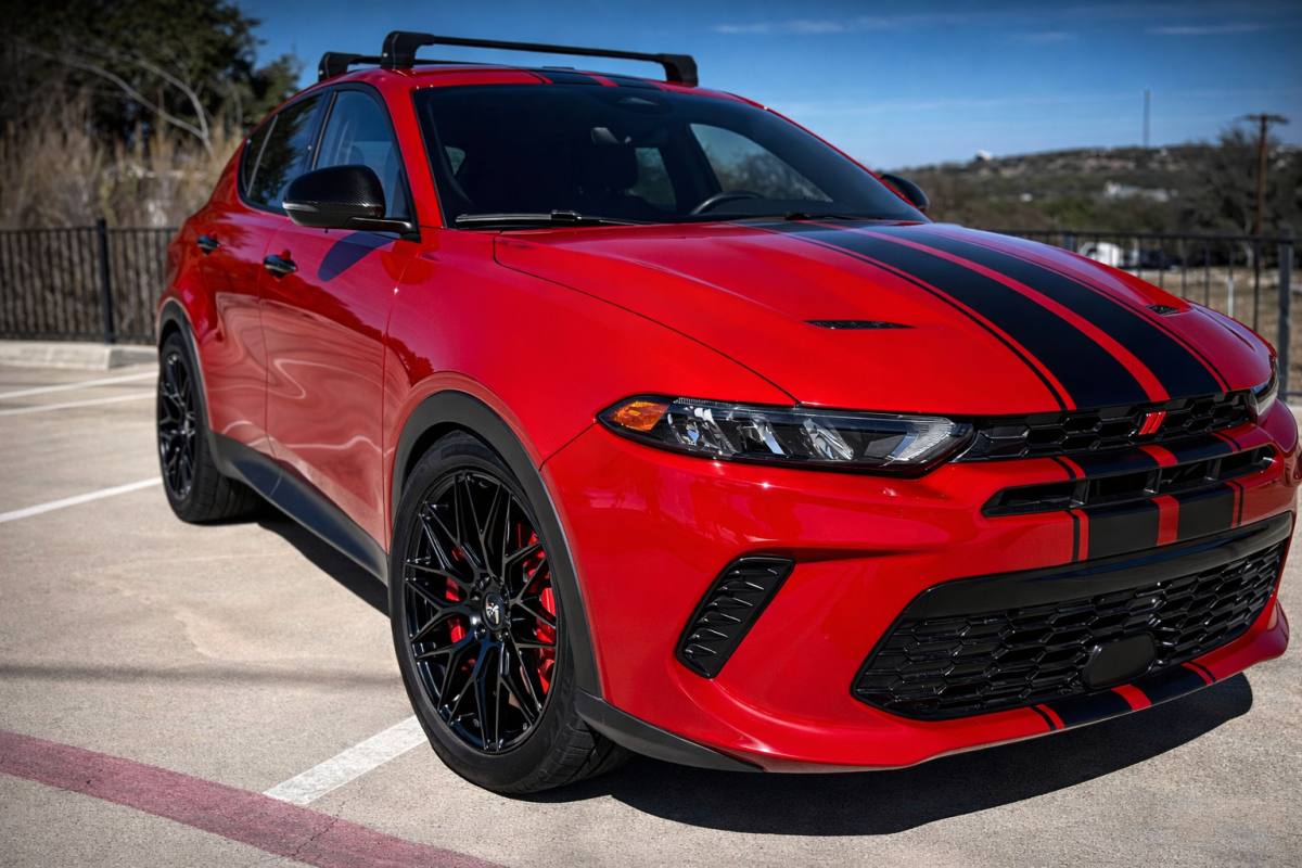 Dodge Hornet Custom Wheels (1) - KuhlFX - SFF - Satin Black - 19x8 