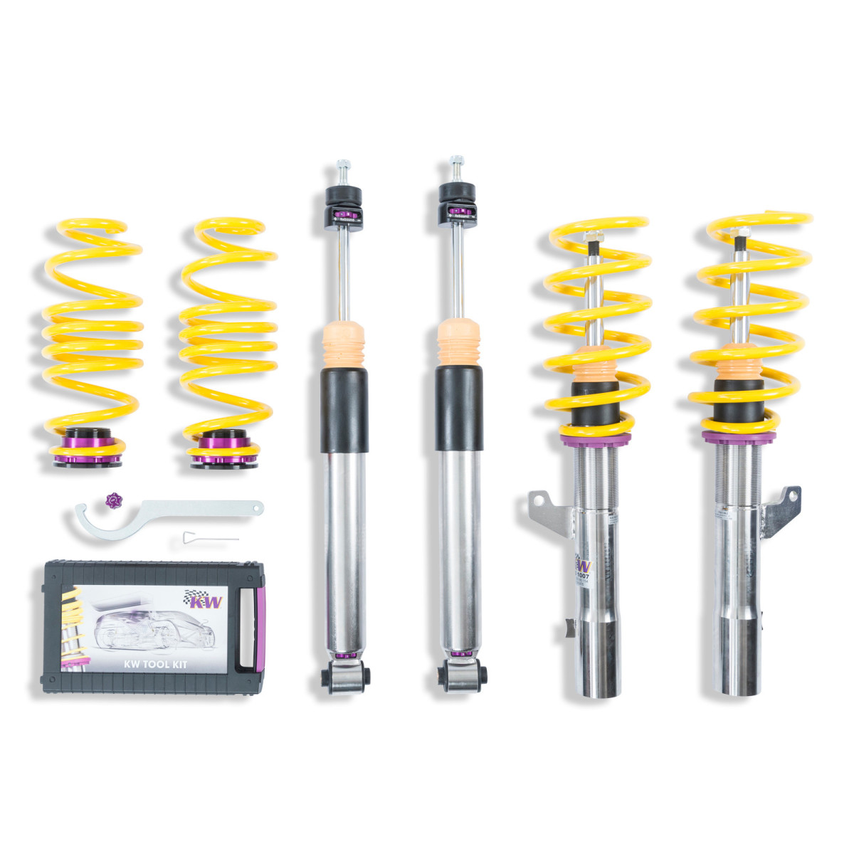 Audi RS5 Coilover Suspension Kit - KW - V3 - `07-`17
