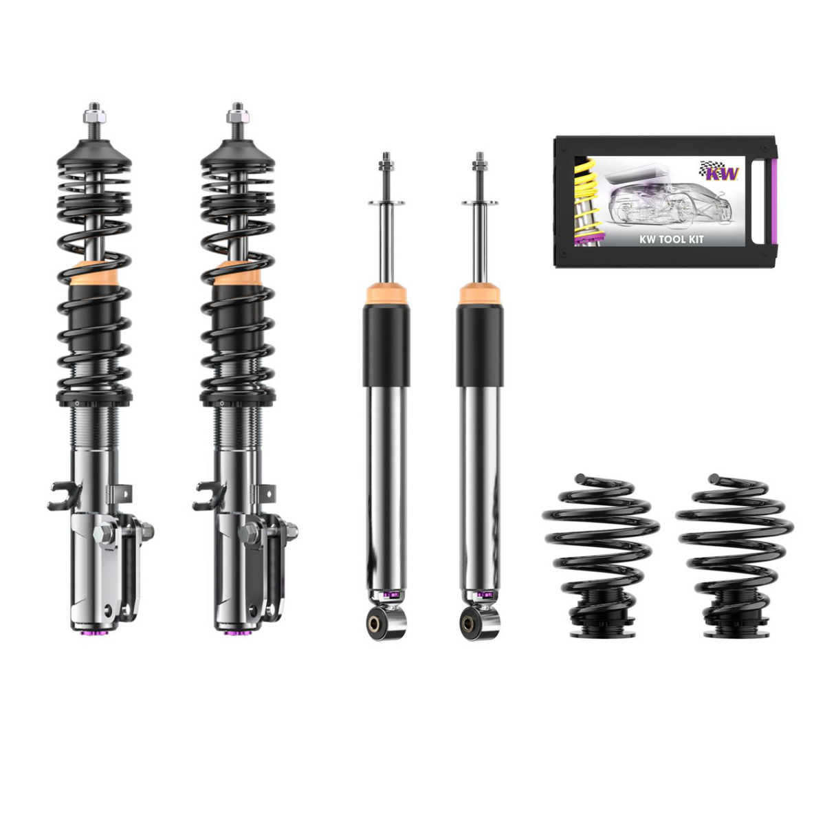 Porsche 928 KW V3 Coilover Kit - '79-95 Porsche 928 KW V3 Coilover Kit - '79-95