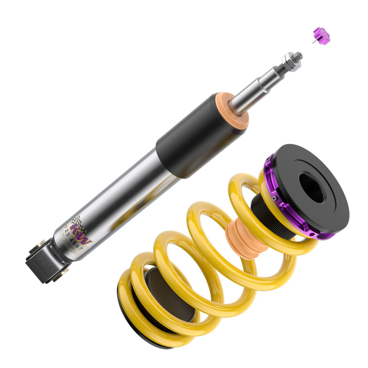 Volkswagen Tiguan Coilover Suspension Kit - KW - V3 - `18-`27