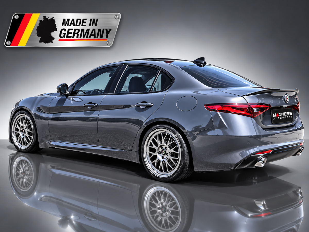 Alfa Romeo Giulia Lowering Springs - 2.0L - MADNESS - Sport Plus Alfa Romeo Giulia Lowering Springs - 2.0L - MADNESS - Sport Plus