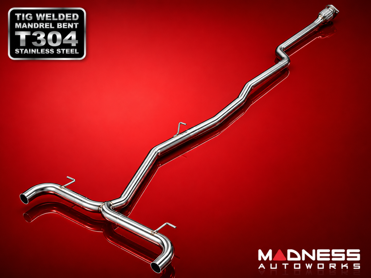 Alfa Romeo Giulia Performance Exhaust - 2.0L - MADNESS - Monza