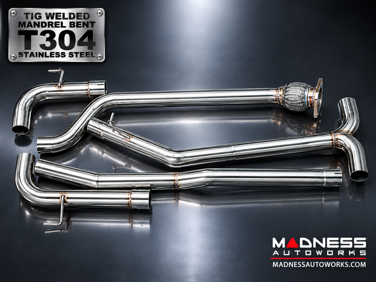 Alfa Romeo Giulia Performance Exhaust - 2.0L - MADNESS - Monza