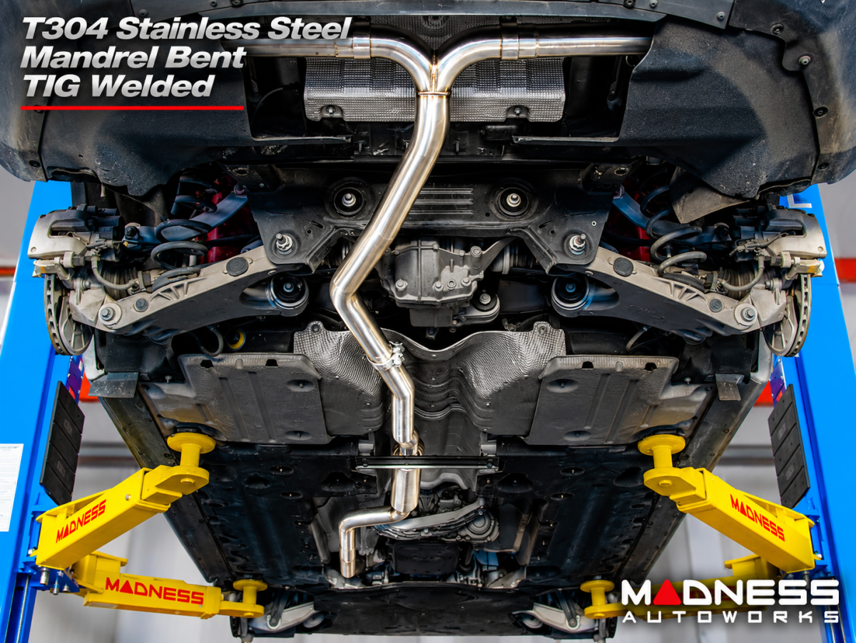 Alfa Romeo Stelvio Performance Exhaust - 2.0L - MADNESS - Monza 