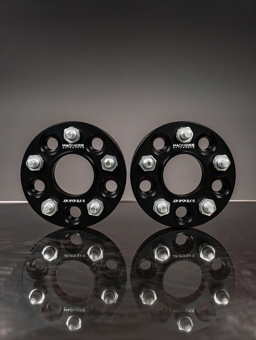 Jaguar F-Type Wheel Spacers - MADNESS - 20mm - set of 2 - Black Finish