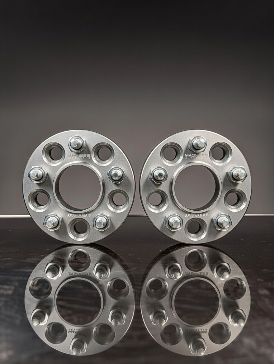 Ford Bronco Sport Wheel Spacers - MADNESS - 15mm - set of 2 - Silver Finish