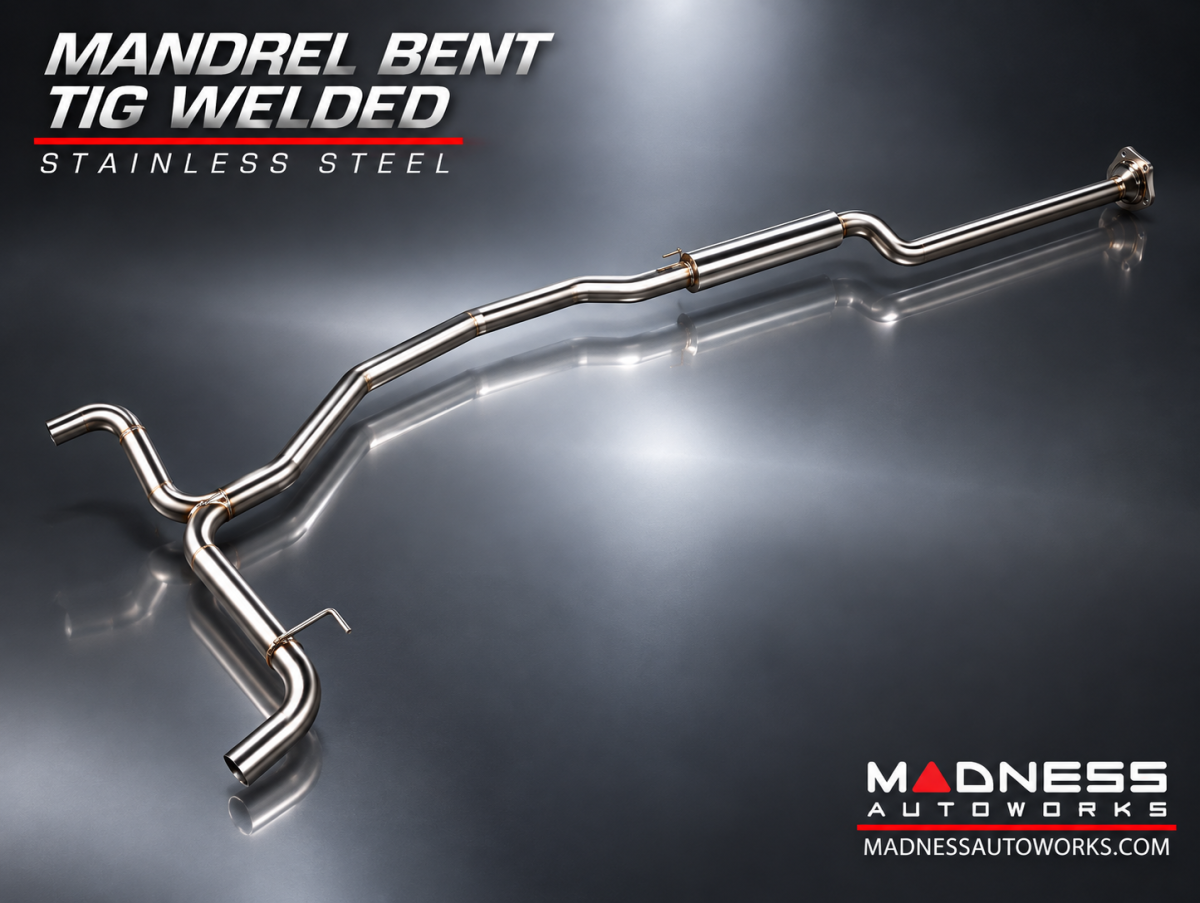Alfa Romeo Giulia Performance Exhaust - 2.0L - MADNESS - Lusso Alfa Romeo Giulia Performance Exhaust - 2.0L - MADNESS - Lusso