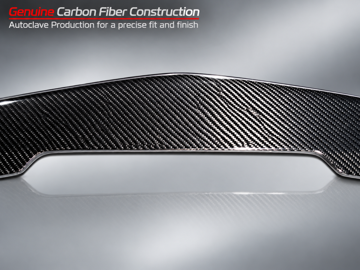 Alfa Romeo Giulia Front Spoiler - Carbon Fiber - QV Style - MADNESS - Base Model 