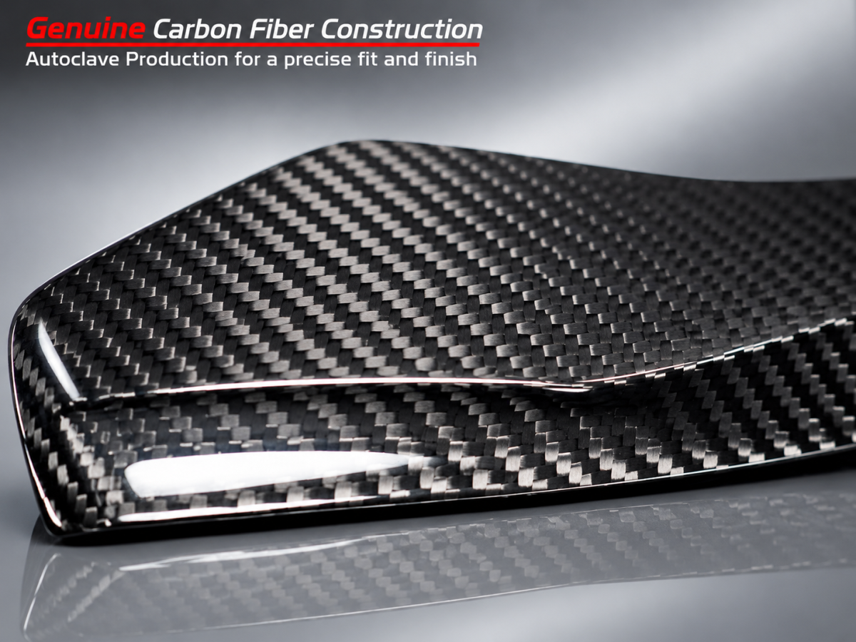 Alfa Romeo Giulia Front Spoiler - Carbon Fiber - QV Style - MADNESS - Base Model 