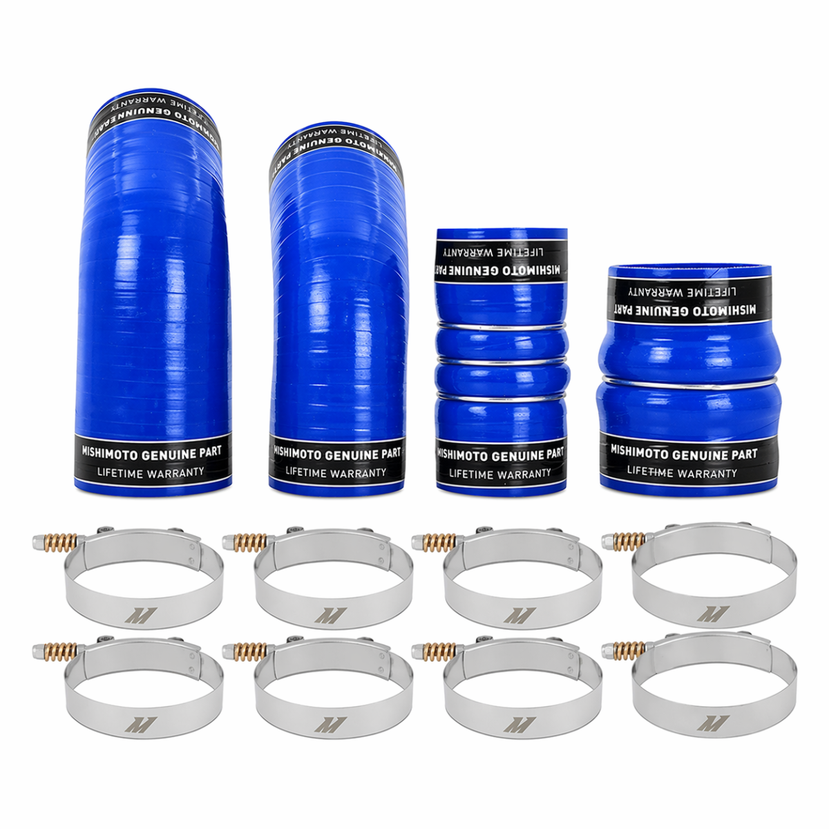 RAM Cummins Radiator Coolant Hose Kit - Mishimoto - Silicone Coolant - Blue - `19+