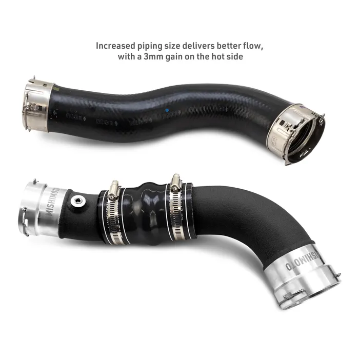 Toyota Tacoma Intercooler Pipe Kit - Mishimoto - Black - `24+