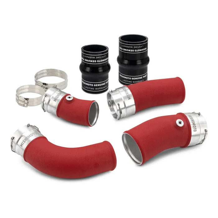 Toyota Tacoma Intercooler Pipe Kit - Mishimoto - Red - `24+ Toyota Tacoma Intercooler Pipe Kit - Mishimoto - Red - `24+