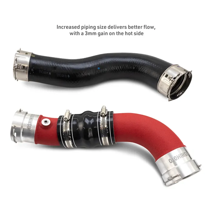 Toyota Tacoma Intercooler Pipe Kit - Mishimoto - Red - `24+
