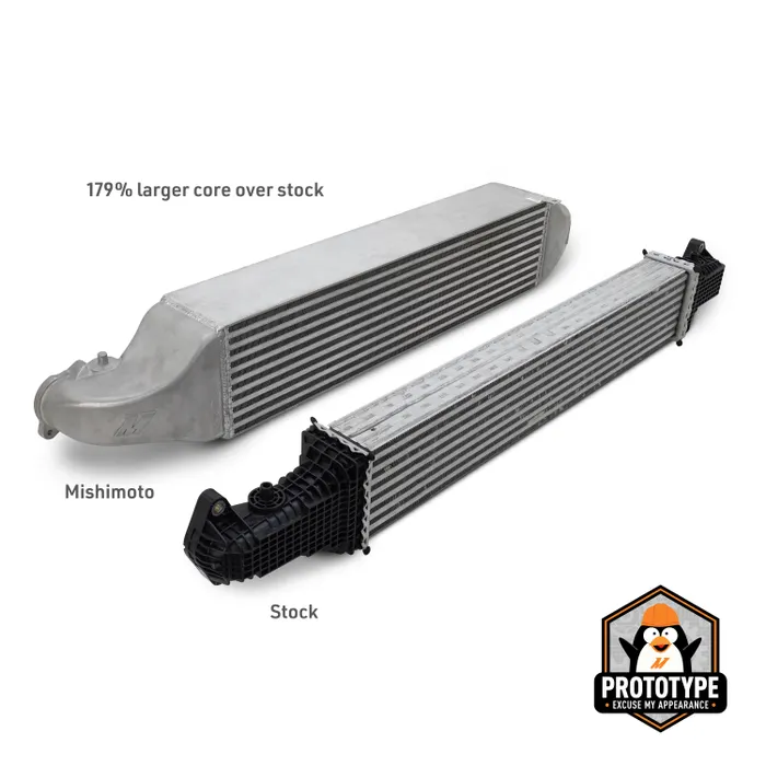 Honda Civic Si Performance Intercooler - Mishimoto - Silver - `22-`26