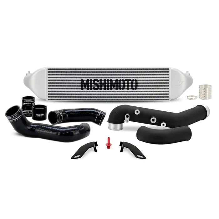 Honda Civic Type-R Intercooler Kit - Mishimoto - Silver Intercooler/Black Pipes - `23-`27 Honda Civic Type-R Intercooler Kit - Mishimoto - Silver Intercooler/Black Pipes - `23-`27