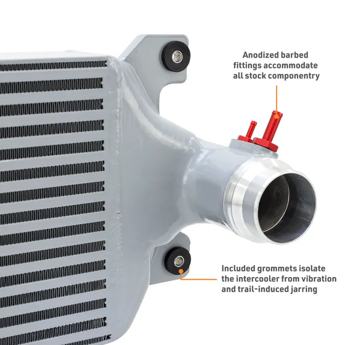 Toyota Tacoma Intercooler - Mishimoto - Performance - Silver - `24+