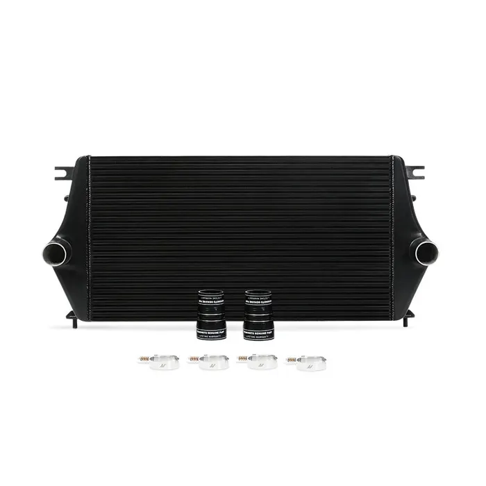 Nissan Titan XD Intercooler Kit - Front - Mishimoto - Performance Intercooler - Black - `16-`19 Nissan Titan XD Intercooler Kit - Front - Mishimoto - Performance Intercooler - Black - `16-`19