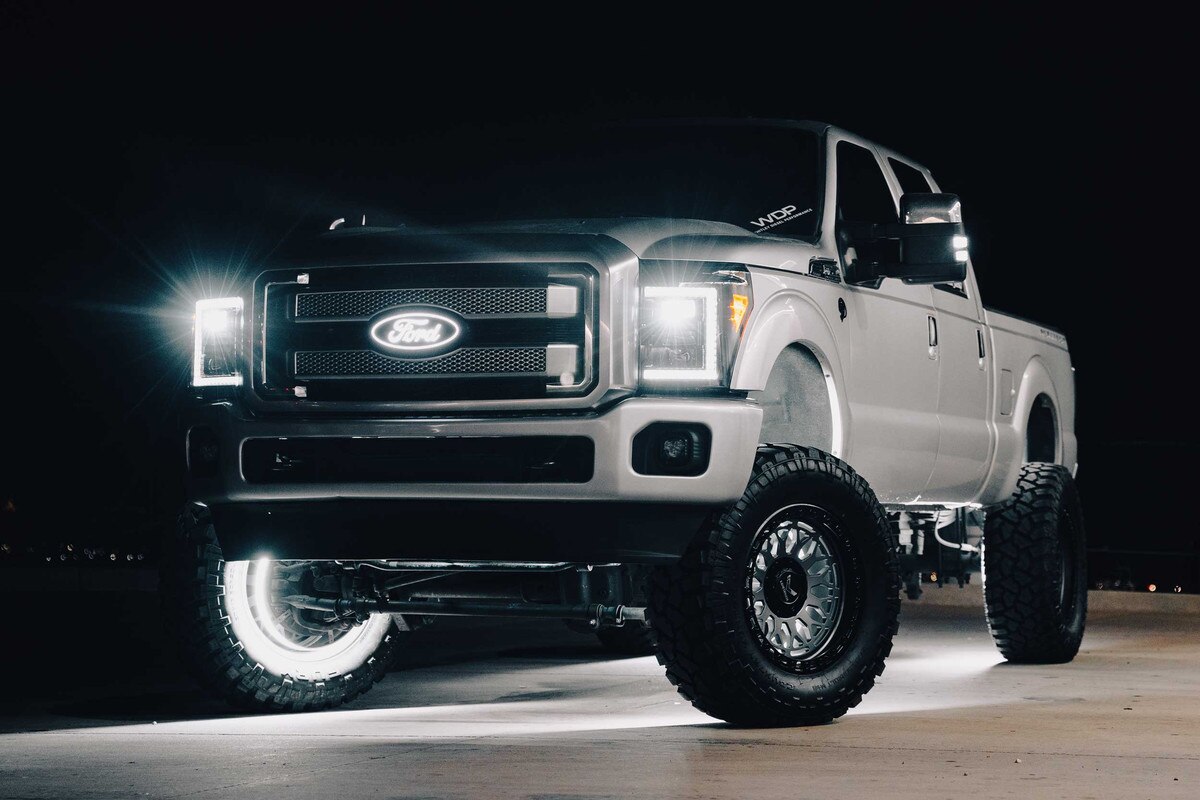 Ford Super Duty LED Headlights - XB Hybrid Series - Morimoto - '11-'16