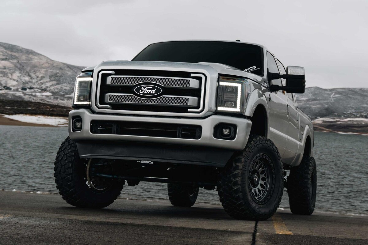 Ford Super Duty LED Headlights - XB Hybrid Series - Morimoto - '11-'16