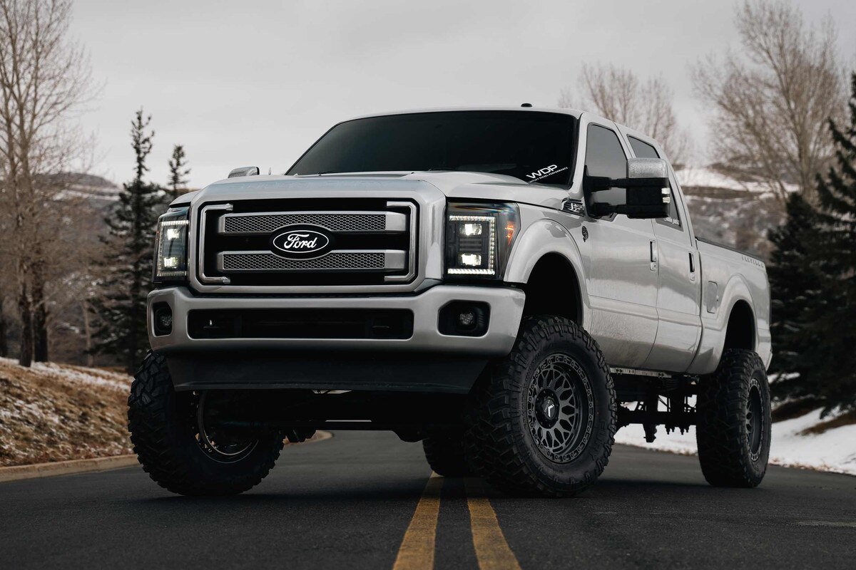 Ford Super Duty LED Headlights - XB Hybrid Series - Morimoto - '11-'16