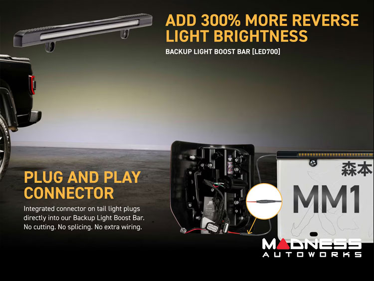 Jeep Gladiator JT LED Tail Lights - XB LED Series - Morimoto - Low Profile - Smoked