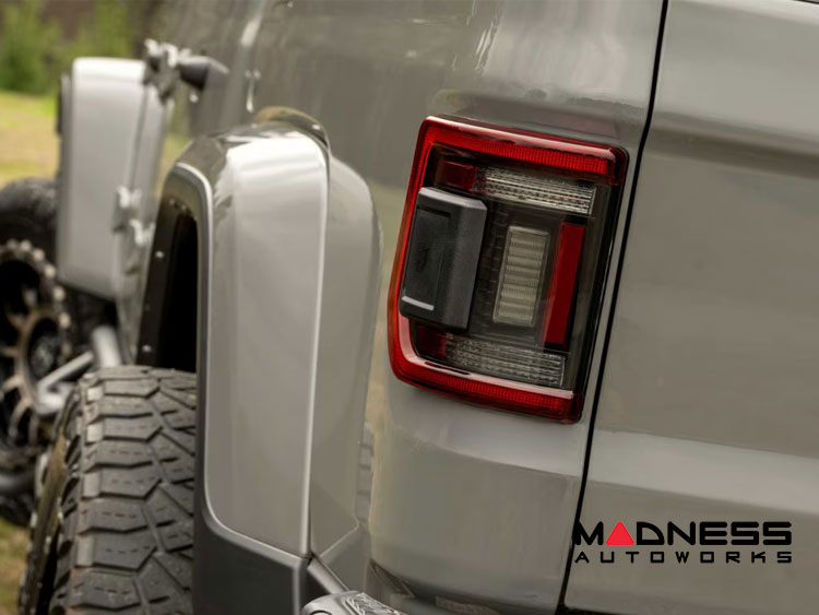 Jeep Gladiator JT LED Tail Lights - XB LED Series - Morimoto - Low Profile - Red