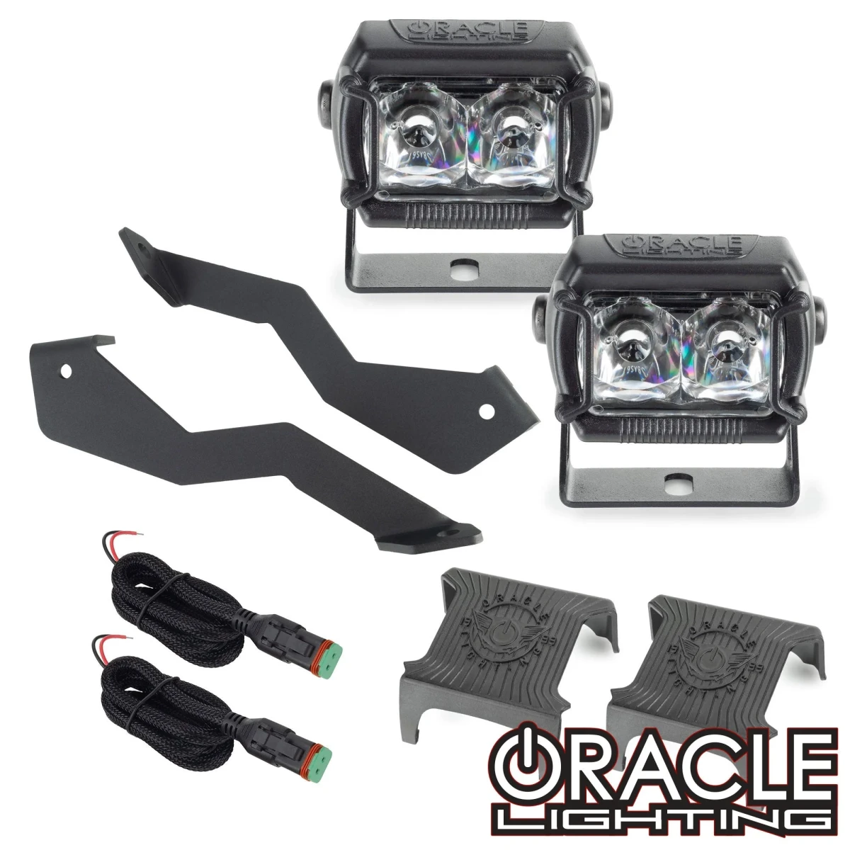 Ford Raptor Ditch Lights - A-Pillar Hood - ORACLE Lighting - VEGA Series 2 Spotlights - `04-`14 Ford Raptor Ditch Lights - A-Pillar Hood - ORACLE Lighting - VEGA Series 2 Spotlights - `04-`14