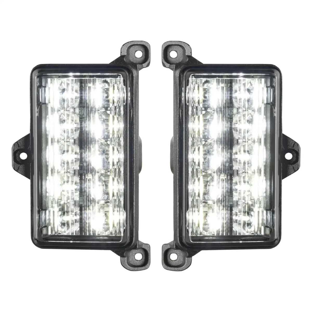 Jeep Wrangler JK Reverse Lights - Rear - ORACLE Lighting - Dual Function Reverse LED Modules Flush - Amber/White