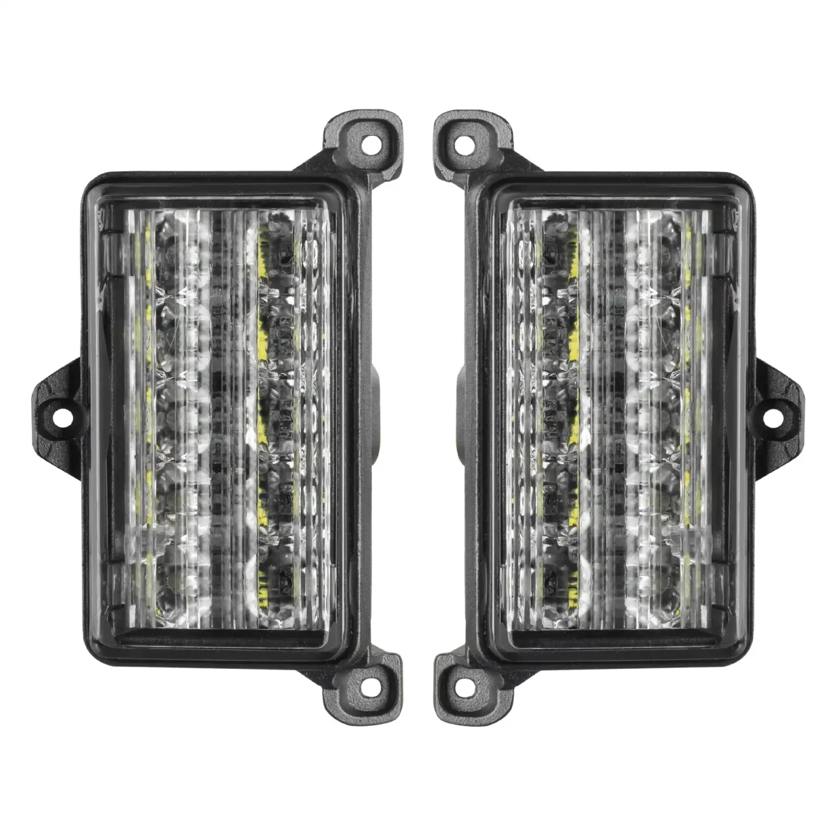 Jeep Wrangler JK Reverse Lights - Rear - ORACLE Lighting - Dual Function Reverse LED Modules Flush - Amber/White