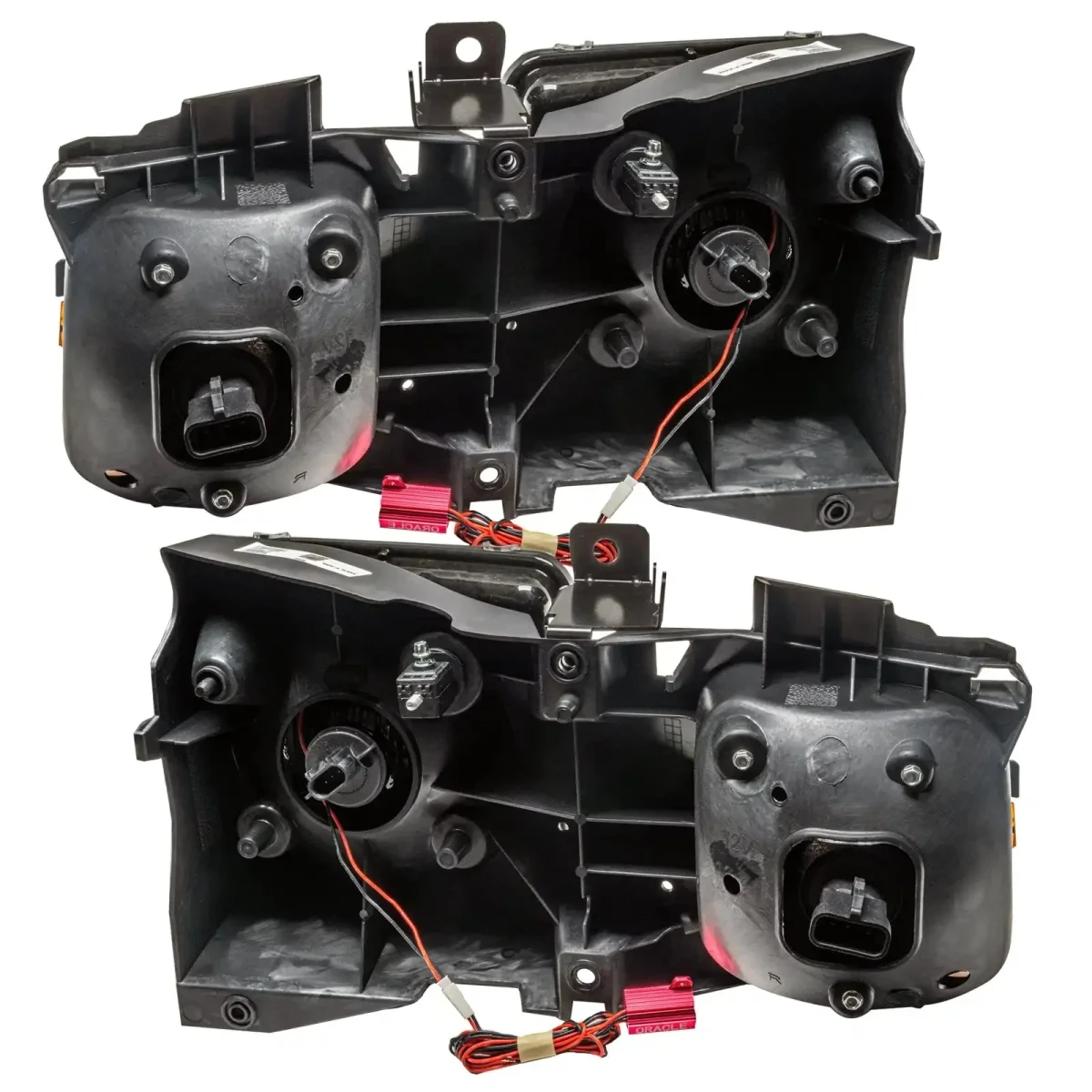 Hummer H3 Headlight Assemblies - ORACLE Lighting - ColorSHIFT w/ BC2 Controller - `06-`10