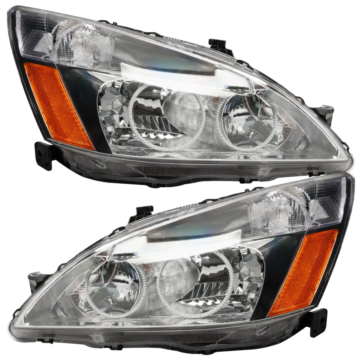 Honda Accord Headlight Assemblies - ORACLE Lighting - SMD HL - ColorSHIFT w/ BC2 Controller - `03-`07