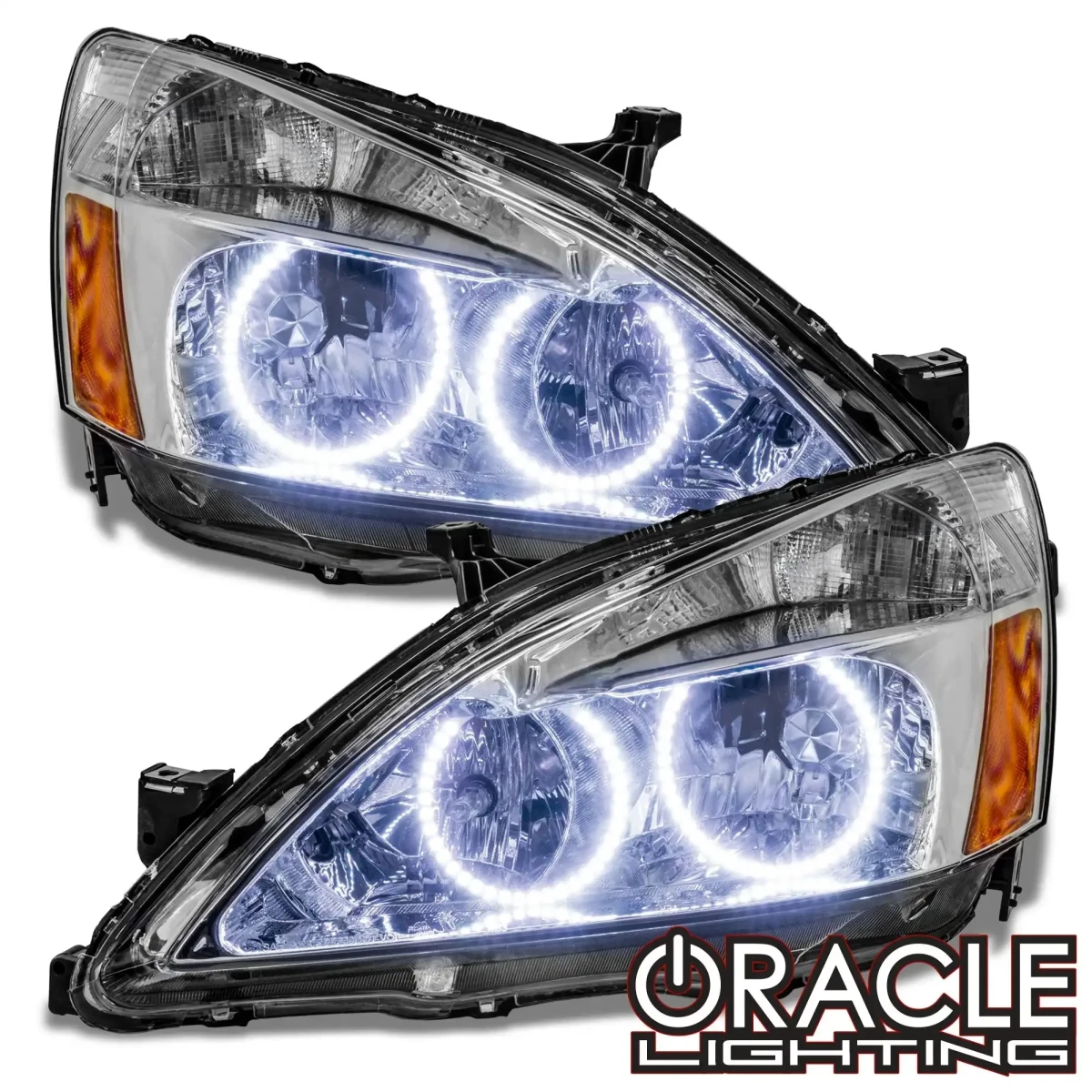 Honda Accord Headlight Assemblies - ORACLE Lighting - SMD HL - ColorSHIFT w/ BC2 Controller - `03-`07