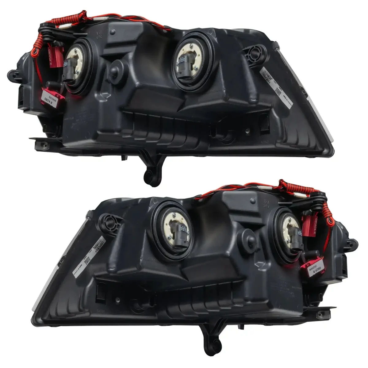 Dodge Avenger Headlight Assemblies - ORACLE Lighting - ColorSHIFT w/ BC2 Controller - Black - `08-`14