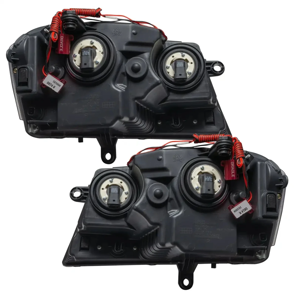 Dodge Avenger Headlight Assemblies - ORACLE Lighting - ColorSHIFT w/ BC2 Controller - Black - `08-`14