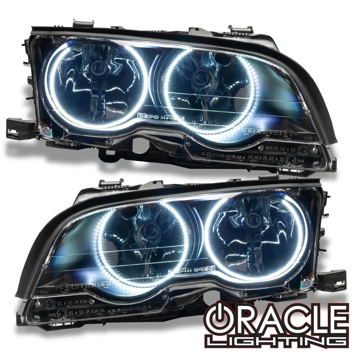 BMW 3 Series Headlight Assemblies - ORACLE Lighting - ColorSHIFT w/ BC2 Controller - `99-`01