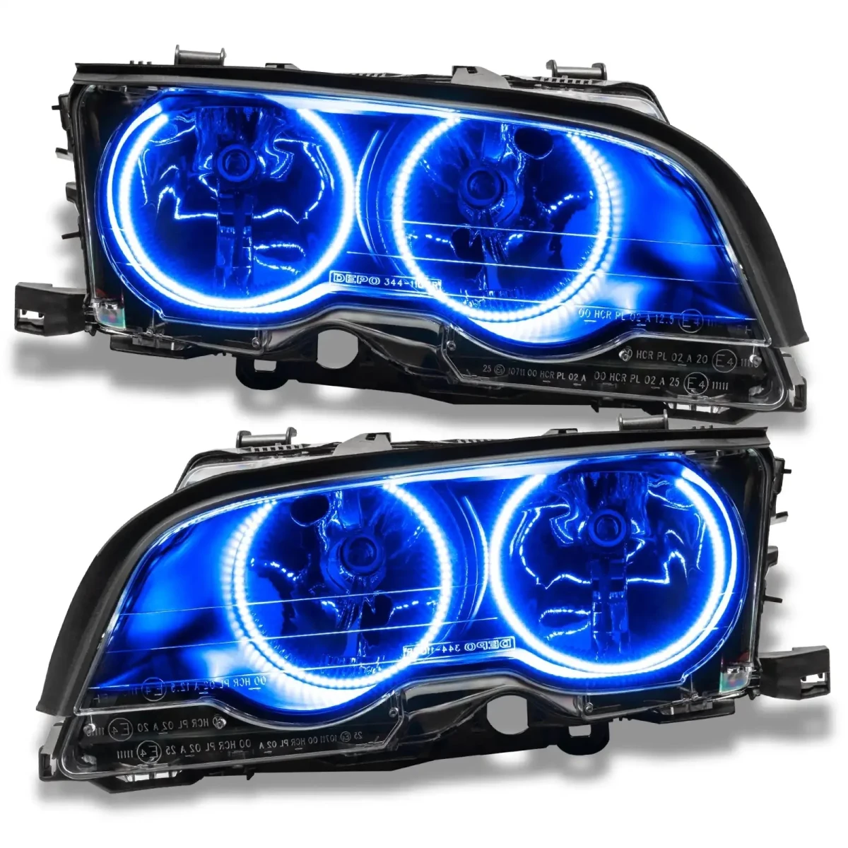 BMW 3 Series Headlight Assemblies - ORACLE Lighting - ColorSHIFT w/ BC2 Controller - `99-`01